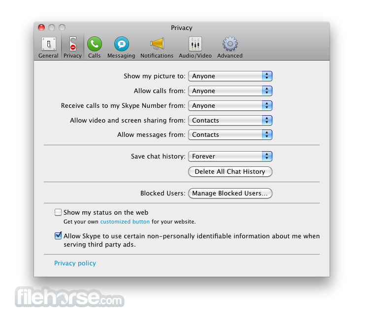 what is the latest skype for mac